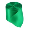 TEHAUX 1Roll Double Sided Satin Ribbon Green for Wedding Decorations