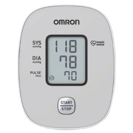 OMRON X2 Básico – Baumanómetro de Presión Arterial Automático para Brazo con Detección de Latidos Irregulares.