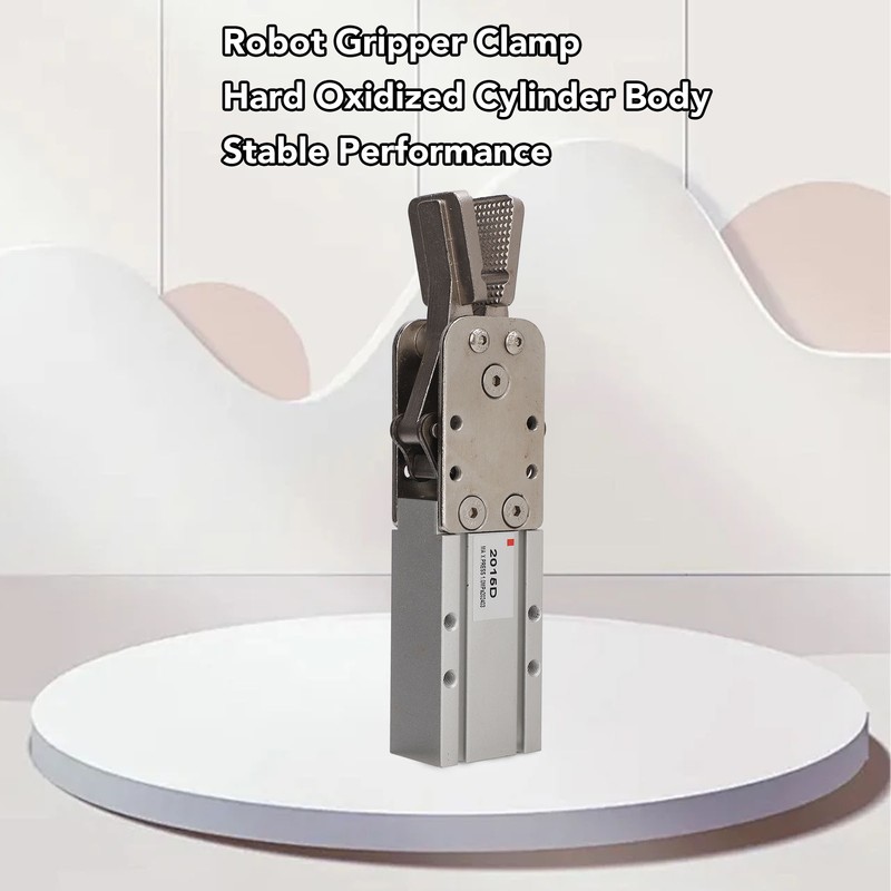 Air Cylinder Robotic Gripper Clamp Cemented Carbide Double Action Pneumatic