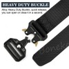 Military Belt, Men Tactical Belt with Quick Release Metal Buckle