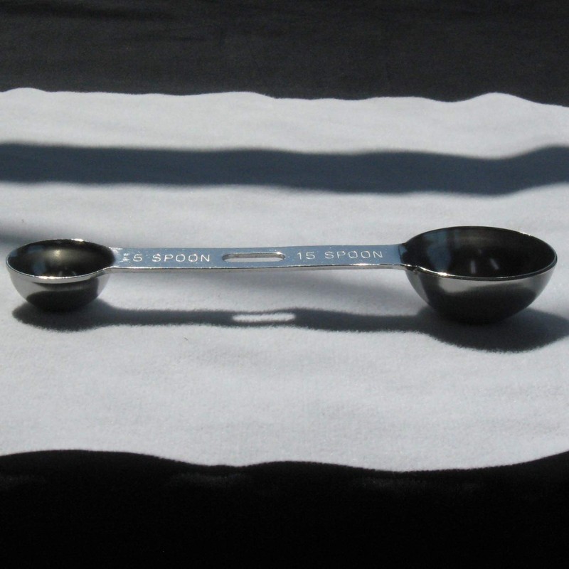 Nagao Tsubamesanjo Extra Thick Double Measuring Spoon, 0.2 fl oz