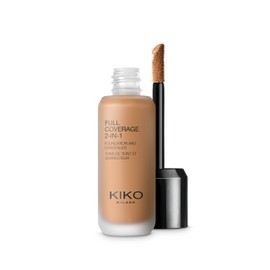 KIKO Milano Full Coverage 2 In 1 Foundation & Concealer Wb105, 2-In-1-Foundation Mit Concealer, Hohe Deckkraft