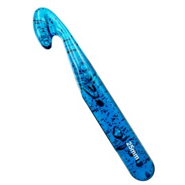 Weabetfu 25mm Large Crochet Hook,Huge Crochet Hooks for Chunky Yarn,Ergonomic Knitting Giant Crochet Hooks,Big Crochet Needles for Knitting Yarn Carpet Scarf Wool Roving