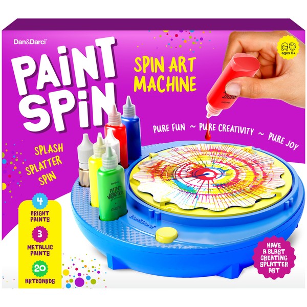 Dan&Darci Paint Spin Art Machine Kit for Kids - Arts