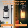LONEDRUID 2 Pack Dusk to Dawn Sensor Outdoor Wall Sconce