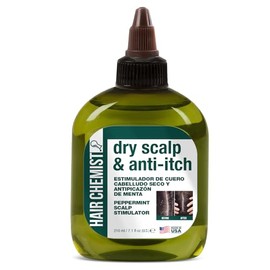 Hair Chemist Estimulador Del Cuero Cabelludo De Menta Para Cuero Cabelludo Seco Y Antipicazón 7.1 Onzas - Solución Calmante Para Cuero Cabelludo