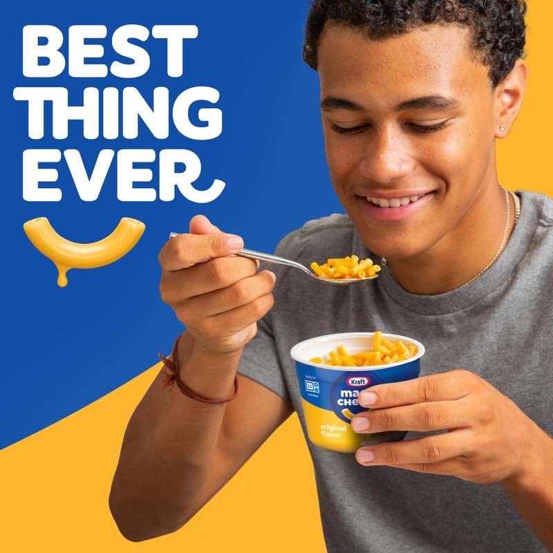 Kraft Mac and Cheese, 4 Cups, for Easy Dinner or