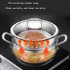 Toutrop Titanium Hammered Soup Pot, Nonstick Soup Pot, Large Cooking
