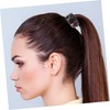 Vaguelly 5pcs Acetate Ponytail Cuff Hair Ties Elastic Hair Bands