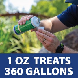 The Pond Guy InstaFix Algae Control, Outdoor Water Garden, Fountain & Birdbath Algae Solution, EPA Registered Liquid Algaecide, Control Green Water & String Algae, Bird, Fish & Pet Safe, 1 Gallon