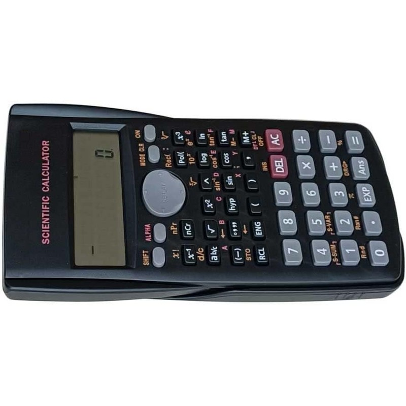 82MS Scientific Calculator 2-Line Engineering Calculator Counter 240 Functions