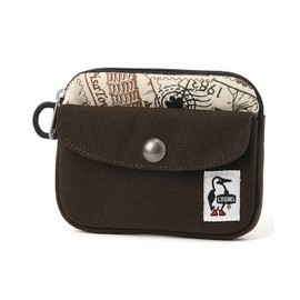 Chums Pocket Size Wallet Sweat Nylon Travel Wallet, Kitte