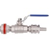 HBYOB Homebrewing Weldless Ball Valve Kit Quick Disconnects 304 Stainless