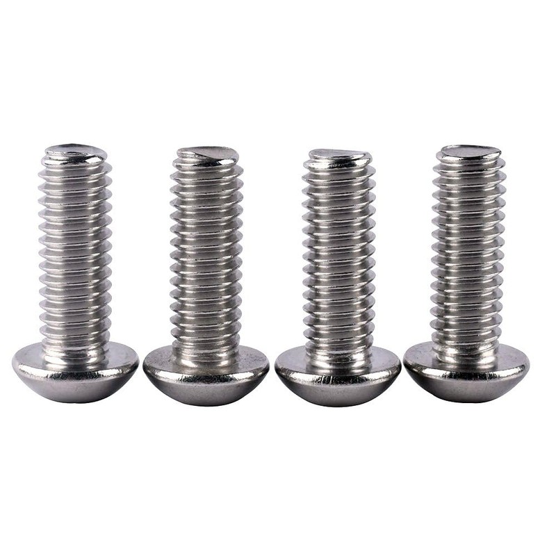 KOSJETHAS 20Pcs 1/4-20 x 1/2" Button Head Socket Cap Screws