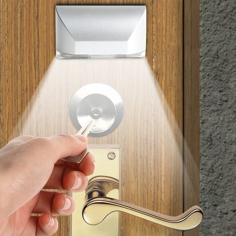 LZPGITGD Door Light, Keyhole Light with Auto Sensor Motion Detector,