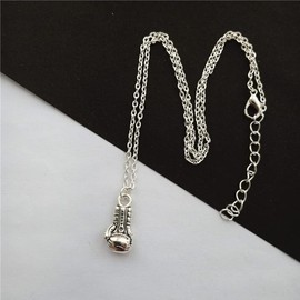 Cute 3D Boxing Glove Necklace for Man Woman Sport Lover Boxers Charm Jewelry