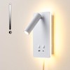 MOLUOLA LIGHTING LED Wall Lamp Wall Mounted Reading Lights with