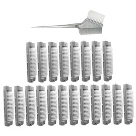 TOVINANNA Hair Curlers Clips Set of 20 Bangs Hair Rollers Volume Clips Perm Bars for Short Hair Styling
