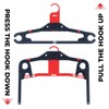 HangFold Travel Hangers | Space Saving Design|Lightweight | Prevents Wrinkles