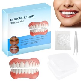 Temporary Veneers Kit for Women and Men, Tooth Replacement Kit, Nature and Comfortable Temporary Kit
