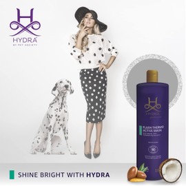 Hydra Professional Flash Thermo Active Deep Conditioner for Dogs and Cats, Suitable for All Breeds and Hair Types, Moisturizing Pet Coat Conditioner