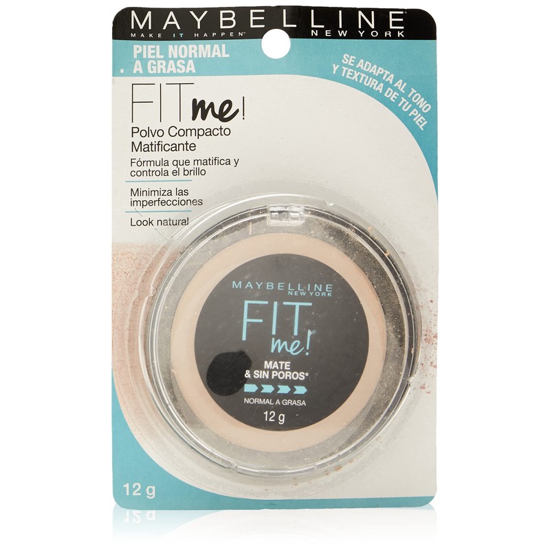Maybelline Base de Maquillaje en Polvo Fit Me Matte &