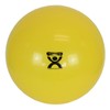 Cando CanDo Exercise Ball, non-slip, inflatable, yellow, 45cm