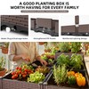 Growchum Modular Raised Garden Bed Kit – DIY Stackable Plant
