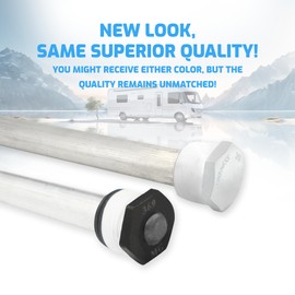 ONENESS 369 (3 Pack) Magnesium Anode Rod for RV Water Heater 1 Year Warranty Suburban Part 232767 - Teflon - 9.25 in L x 3/4 in NPT