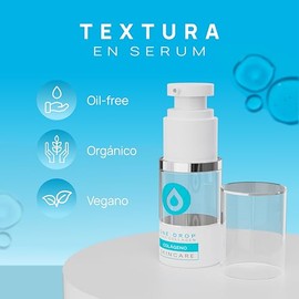 Serum Facial con Colágeno Marino + Colágeno Hidrolizado, Ingredientes Naturales, Suero de Hidratación Extrema, Oil-Free, Para Todo Tipo de Piel, Orgán