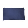 14 oz Navy Blue Canvas Zipper Bag - 10.5 x