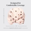 Kitsch Gorro de ducha de lujo para mujer, impermeable, reutilizable,
