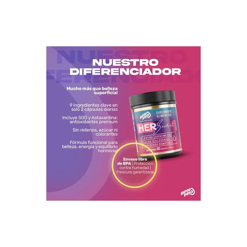 Vitaminas Cabello Piel Uñas Biotina Colageno Coenzima Q10 E