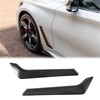 Fancemot Real Carbon Fiber Front Fender Side Vent Garnish Trim