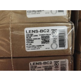 System Sensor #LENS-BC2, L-Series Blue Color Lens, for Ceiling Units.