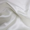 Ivory Off White Satin Fabric by The Yard, Charmeuse Fabrics,