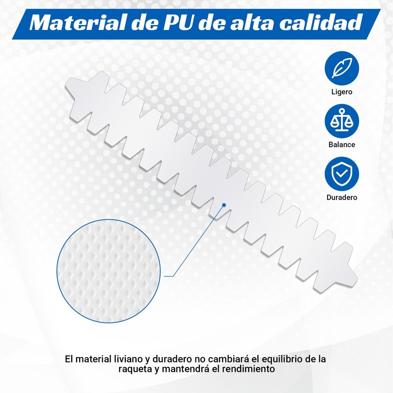 QMCZLA Protector Pala De Padel, Cinta Protectora para Pala Padel,