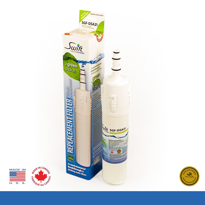 Swift Green Filters (1 Pack) SGFDSA21 Swift Sgf-Dsa21 Refrigerator Water