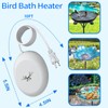 Bird Bath Heater for Outdoors in Winter, 80w Birdbath Heaters