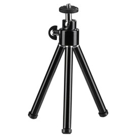 Hama - Mini Tripod 14-21cm 124g 3D Head 2 Piece Black