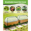 JivaJot Garden Covers for Raised Beds, Breathable Plant Protection Cage