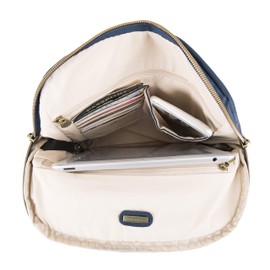 Travelon: Anti-Theft Signature Nylon Slim Backpack - Ocean