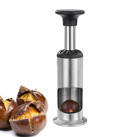 CHSEEO Chestnut Clip, 1 PC 304 Stainless Steel Chestnut Quick Opener Cracker, Ergonomic Design Chestnut Cutter Kitchen Tools