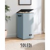 SOLEDI Laundry Hamper with Lid 100L Large & Tall Collapsible