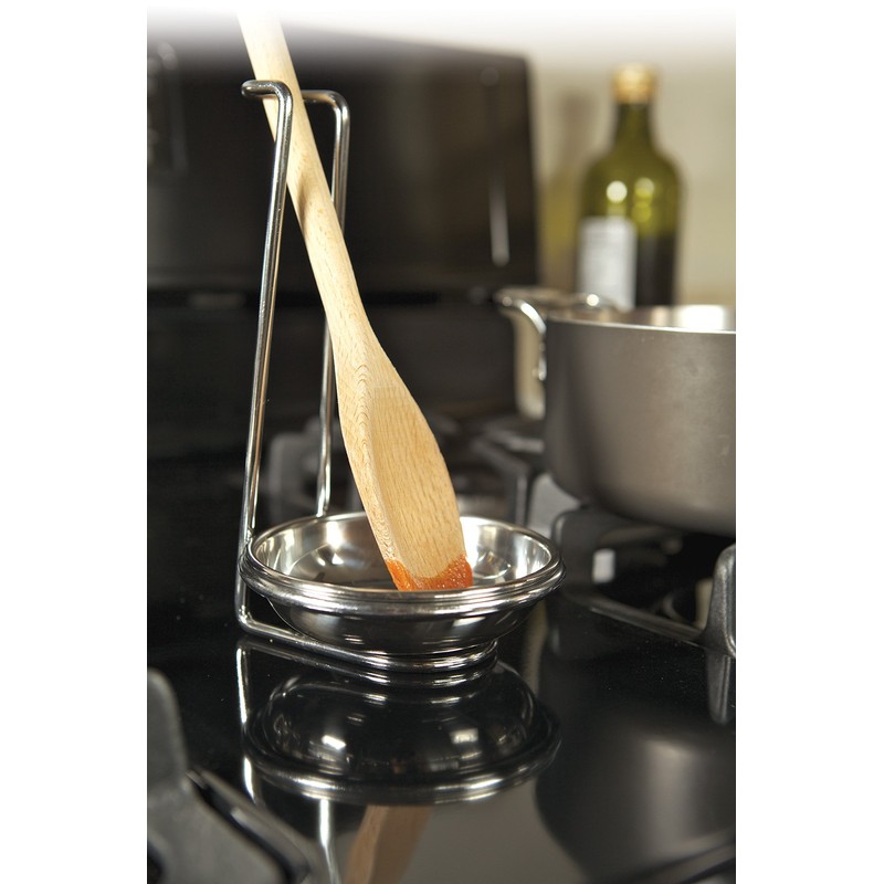 Fox Run 5612 Vertical Spoon Holder, Stainless Steel, 4.75 x