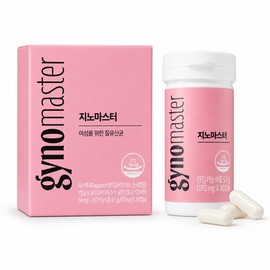 Material store cooperative brand Zinomaster Vaginal Lactobacillus 30 Capsules 4 Weeks’ Choi Ji-Woo Lactobacillus for Women / 지노마스터 질유산균 30캡슐 4주분 여성 최지우 유산균
