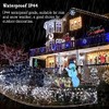 KNONEW Outdoor Christmas Lights 1000 LED 403ft String Lights 8