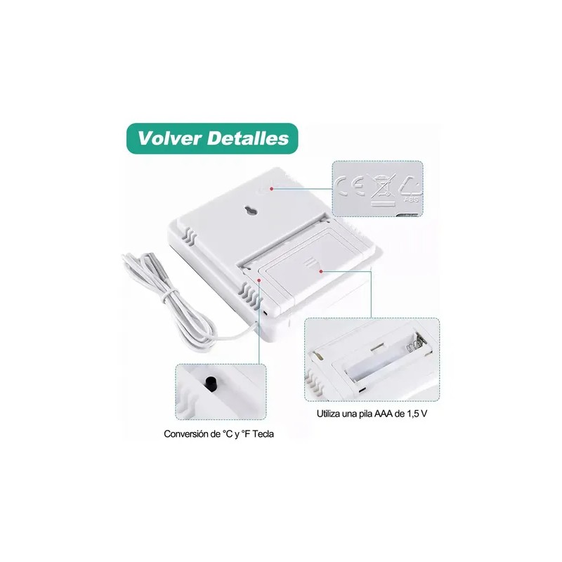 4pcs Higrometro Digital Termometro Htc-2 Medidor De Humedad