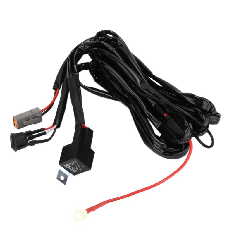40A 12V Wiring Harness LED Spot Light Modification DT Interface