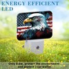 Uiaoiais American Flag and Bald Eagle Night Light for Kids,